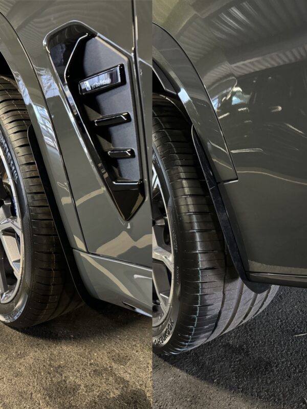 AP BMW X5 | X5M Gloss Black / Carbon Fibre Arch Guards / Mudflaps (G05 | G18 | F95)