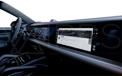 Porsche Cayenne 2024+ Navigation / Infotainment Screen Protection Film Kit (GEN 3 | 9Y0)