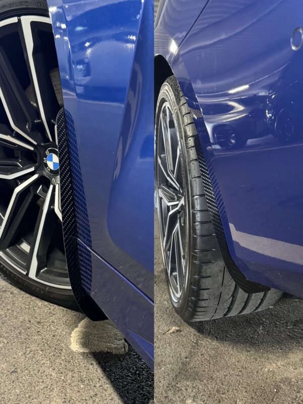 AP BMW 4 Series Gloss Black / Carbon Fibre Arch Guards / Mudflaps (G22 | G23)