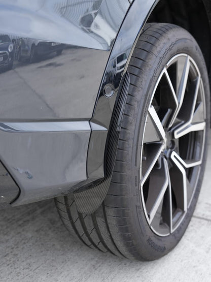 AP Volkswagen Tiguan MK2 MK3 Gloss Black / Carbon Fibre Arch Guards / Mudflaps
