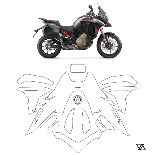 Ducati Multistrada V4 S Grand Tour 2023-2024 Paint Protection Film Kit