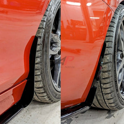 AP BMW 1 Series, M135i & M140i Gloss Black / Carbon Fibre Arch Guards / Mudflaps (F20 | F21)