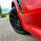 AP BMW X3 | X3M | X4 | X4M Gloss Black / Carbon Fibre Arch Guards / Mudflaps (F97 | F89 | G01 | G45 | G02 | G03)