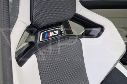 BMW M2 M3 M4 M5 Carbon Fibre Bucket Seat Back Paint Protection Film Kit (F90 | G80 | G81 | G82 | G83 | G87 | G90 | G99)