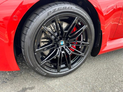 AP BMW M2 Gloss Black / Carbon Fibre Arch Guards / Mudflaps G87
