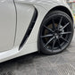 AP Toyota GR86 Gloss Black / Carbon Fibre Front Arch Guards / Mudflaps