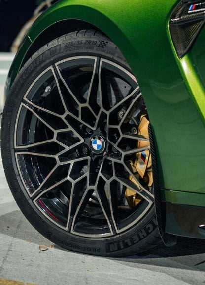 AP BMW M3 & M4 Gloss Black / Carbon Fibre Arch Guards / Mudflaps (G80 | G81 | G82 | G83)