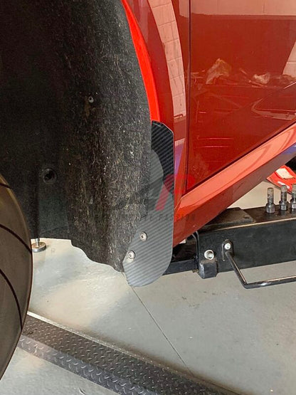 AP Audi TT | TTS | TTRS MK3 FV 8S Front Carbon Fibre Arch Guards / Mudflaps