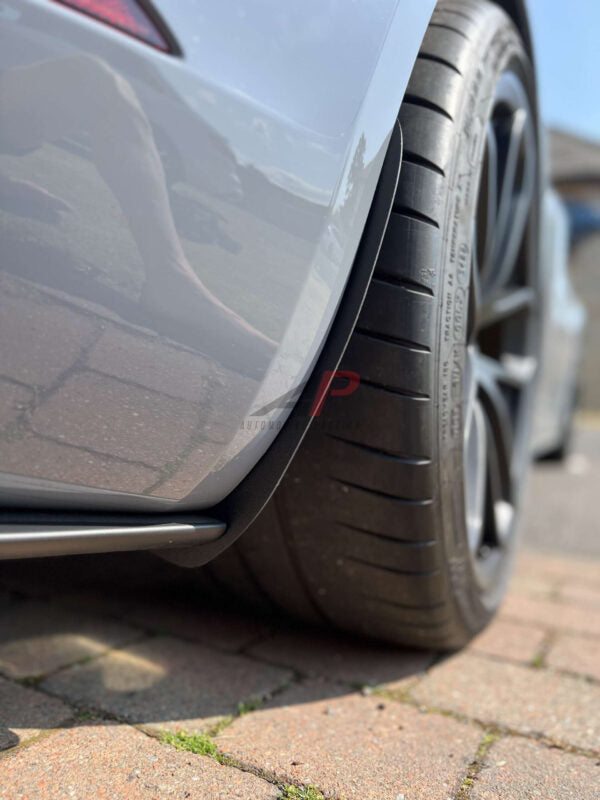 AP Porsche Cayman 981 & 718 | GT4 & GTS Textured Black / Carbon Fibre Arch Guards / Mudflaps