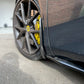 AP Lotus Emira Gloss Black / Carbon Fibre Arch Guards / Mudflaps