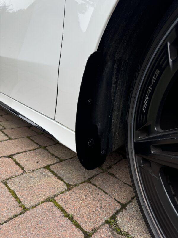 AP Mercedes A Class | A35 | A45 Gloss Black / Carbon Fibre Front Arch Guards / Mudflaps W177