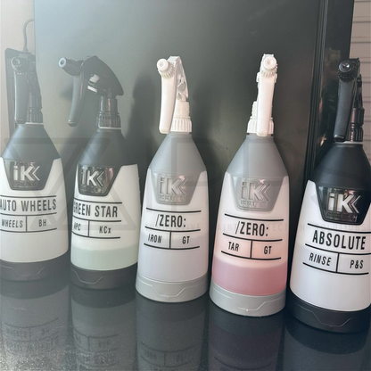 IK Sprayer Bottle Back Identification Label Stickers
