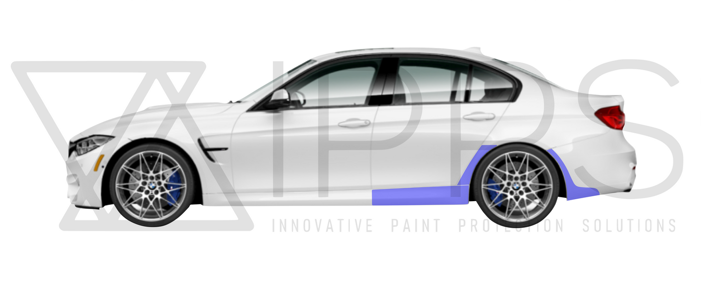 BMW M3 & M3 Competition Full Side Profile Paint Protection Film Package (F80)