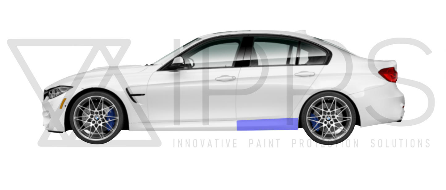 BMW M3 & M3 Competition Side Skirt Paint Protection Film Kit (F80)