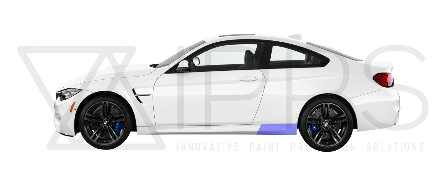 BMW 4 Series, including M4 & M4 Competition Side Skirt Paint Protection Film Kit (F32 | F33 | F82 | F83)