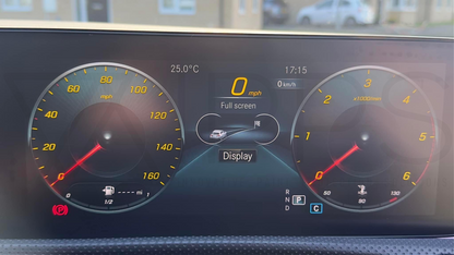 Mercedes MBUX Instrument Cluster / Navigation Screen Protection Film Kit (E Class)