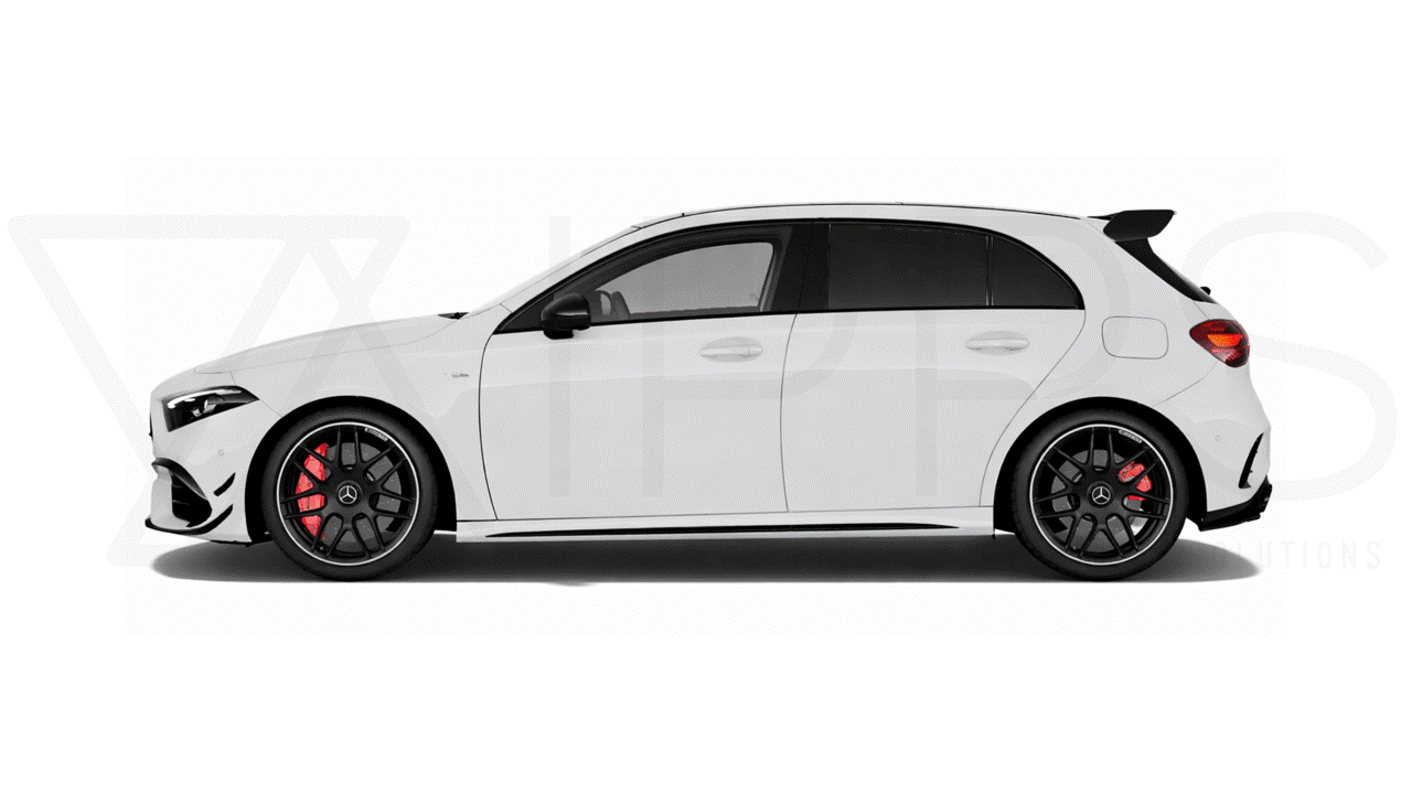 Mercedes A Class | A35 | A45 AMG Exterior Gloss Black Plastics Paint Protection Film Kit (W177)