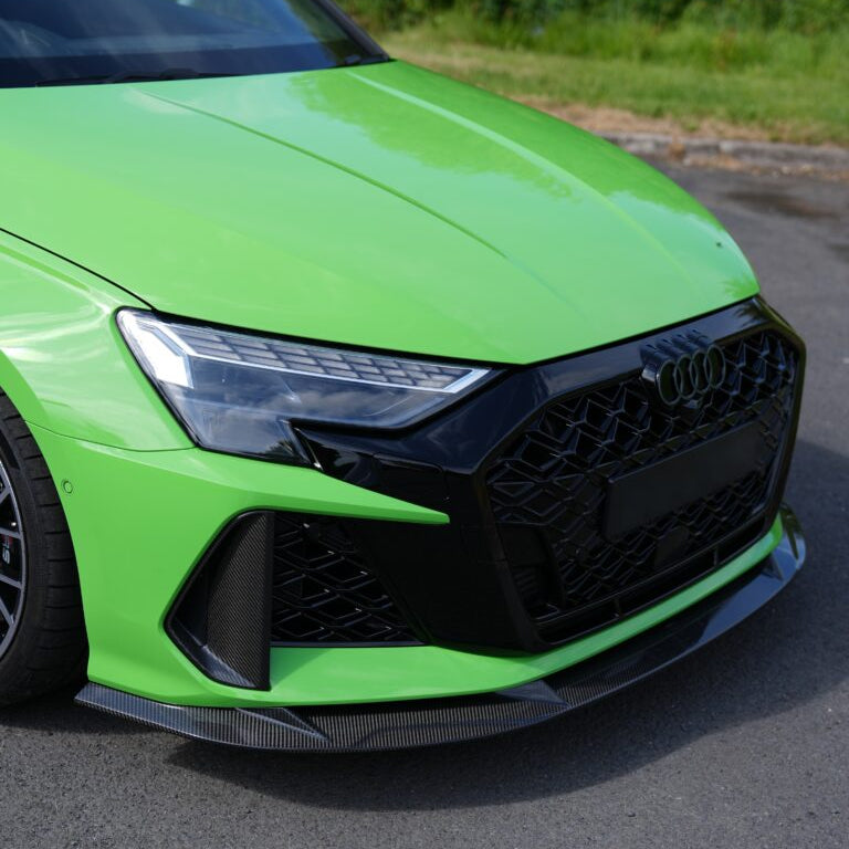 AP Audi RS3 8.5Y Carbon Fibre Front Splitter