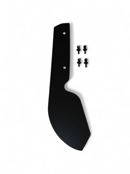 AP BMW 3 Series Gloss Black / Carbon Fibre Front Arch Guards / Mudflaps (F30 | F31)