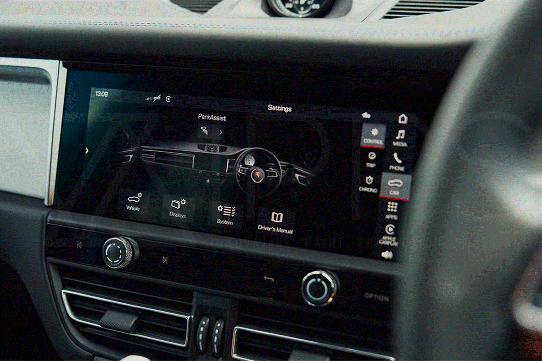 Porsche Macan Navigation / Infotainment Screen Protection Film Kit (GEN 1)