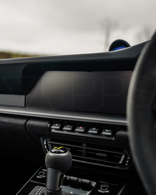 Porsche 911 Carrera | Turbo Navigation / Infotainment Screen Protection Film Kit (992)