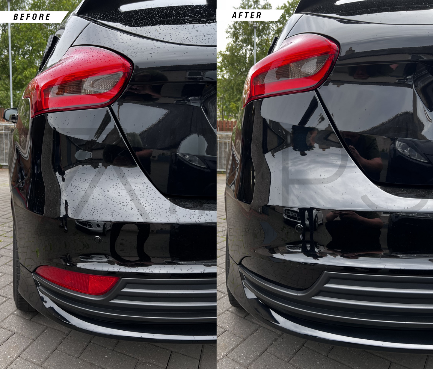 Ford Focus Rear Reflector Tint Overlays (MK3.5)