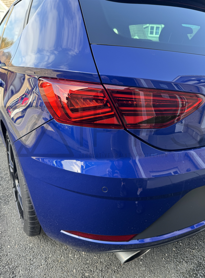 Seat Leon, including Cupra & FR Rear Reverse Light Tint Overlays (5F MK3.5)