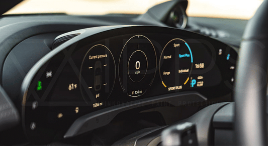 Porsche Taycan Instrument Cluster Screen Protection Film Kit