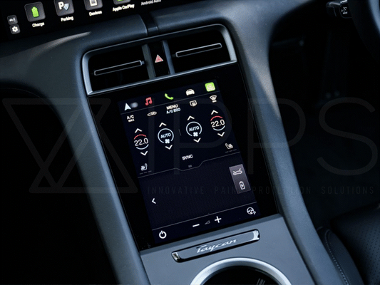 Porsche Taycan Centre Control / Climate Control Screen Protection Film Kit