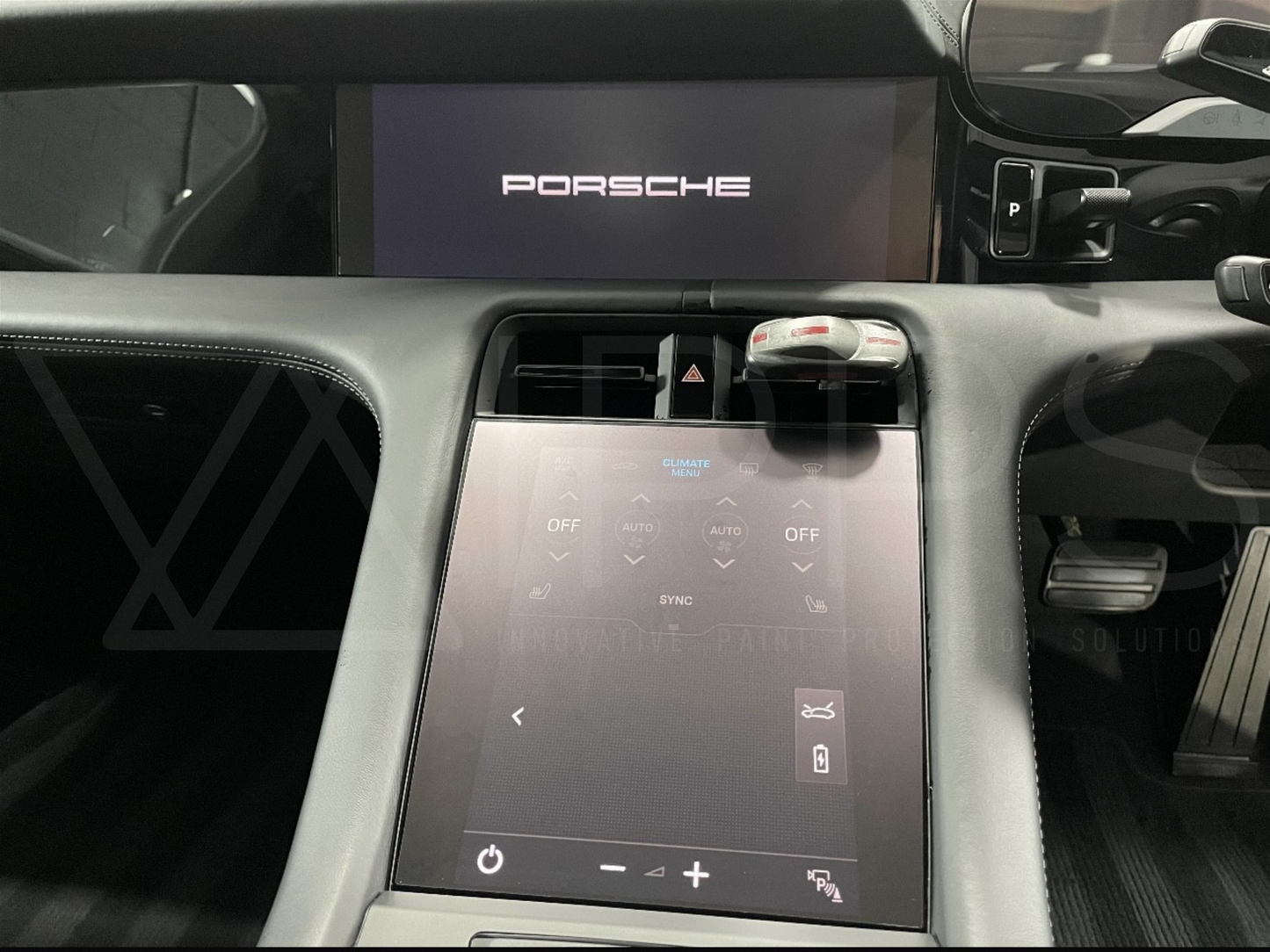 Porsche Taycan Navigation / Infotainment Screen Protection Film Kit