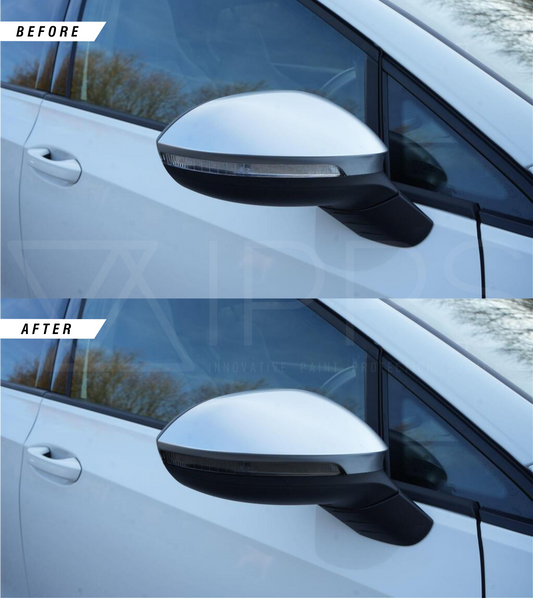 Volkswagen Golf GTI | GTD | R Wing Mirror Indicator Tint Overlays (MK8 | MK8.5)