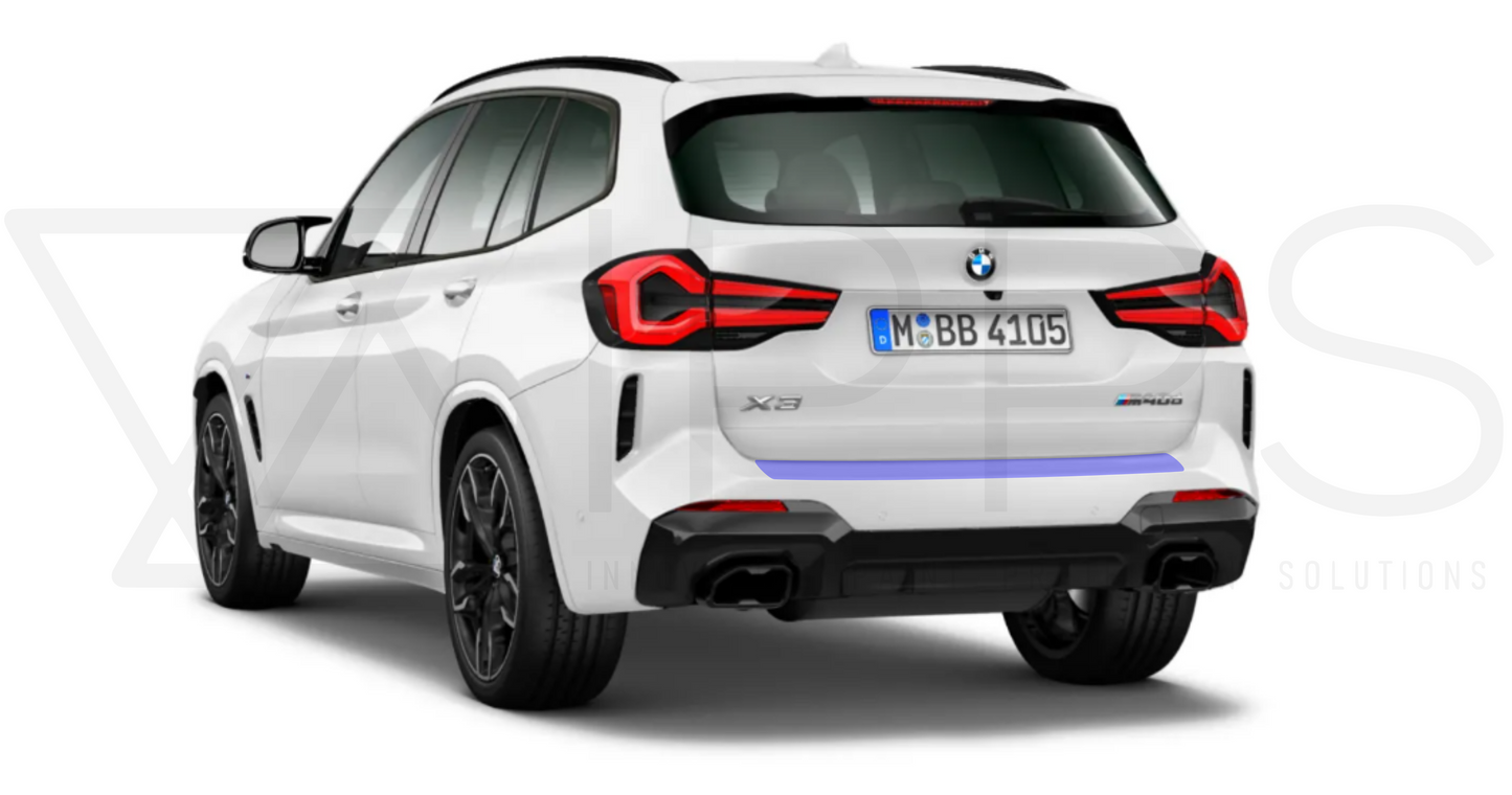 BMW X3 | iX3 | X3M Rear Bumper Lip / Edge Paint Protection Film Kit