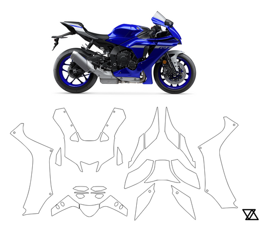 Yamaha YZF-R1 2020-2024 Paint Protection Film Kit