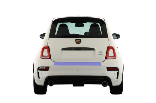 Abarth 595 695 Rear Bumper Lip Edge Paint Protection Film Kit.