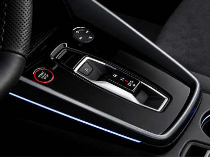 Audi A3, S3, RS3 facelift piano black interior center centre console PPF kit coverage area.