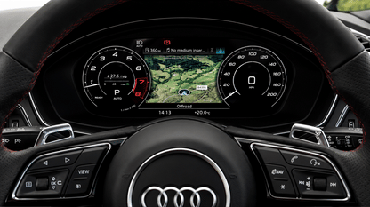 Audi A4, S4, RS4, A5, S5, RS5, Q5 & SQ5 B9.5 instrument cluster virtual cockpit  screen protector PPF kit.