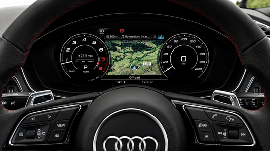 Audi A4, S4, RS4, A5, S5, RS5, Q5 & SQ5 B9.5 instrument cluster virtual cockpit  screen protector PPF kit.