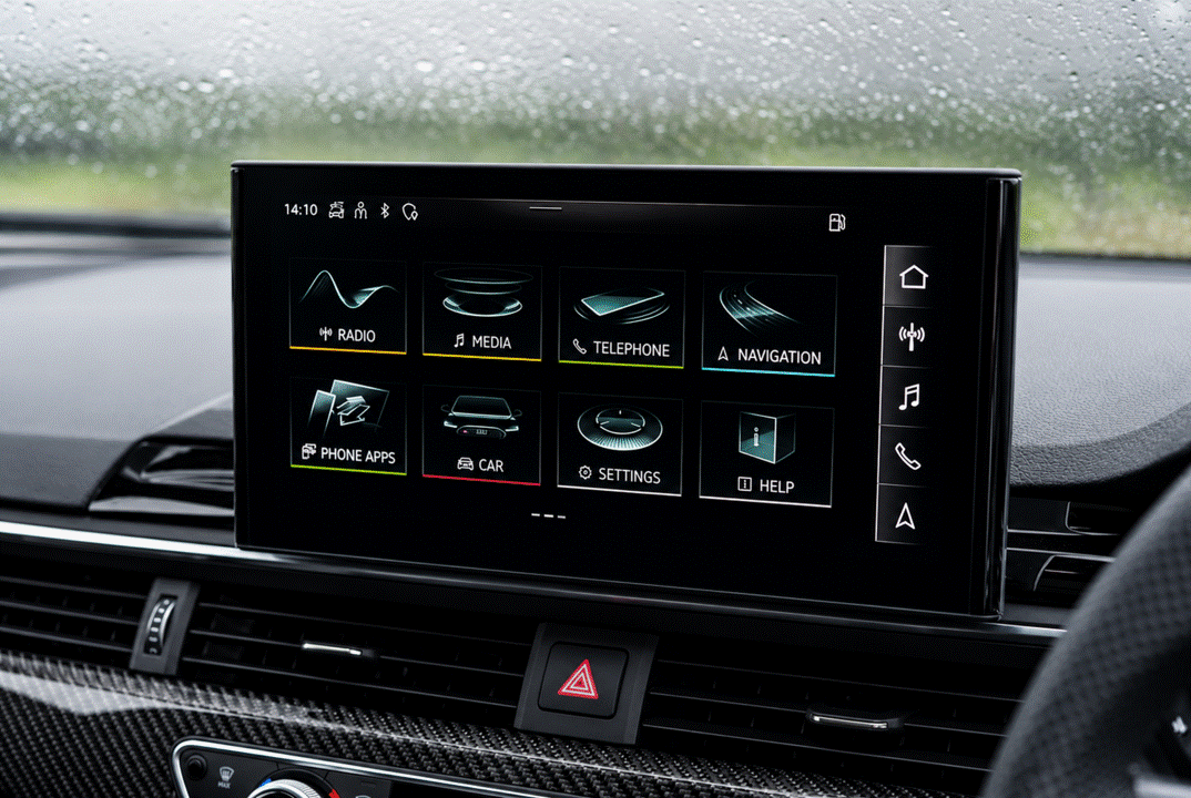 Audi A4, S4, RS4, A5, S5, RS5, Q5 & SQ5 B9.5 navigation screen protector PPF kit.
