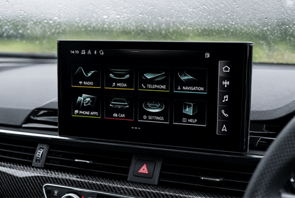 Audi A4, S4, RS4, A5, S5, RS5, Q5 & SQ5 B9.5 navigation screen protector PPF kit.