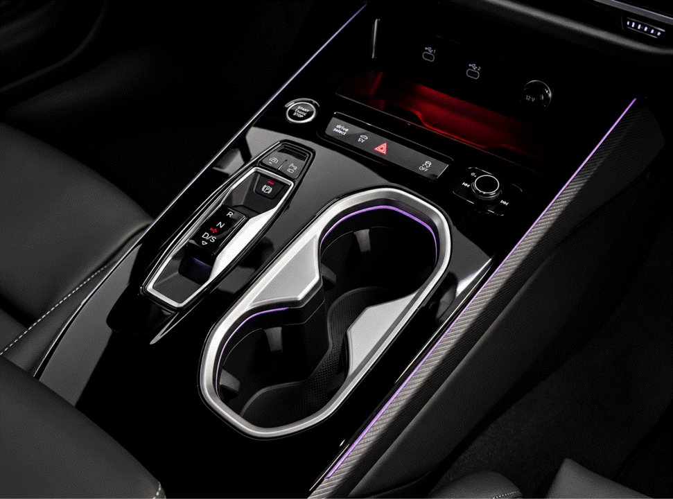 Audi A6 C9 Interior Piano Black Centre Console Paint Protection Film Kit.