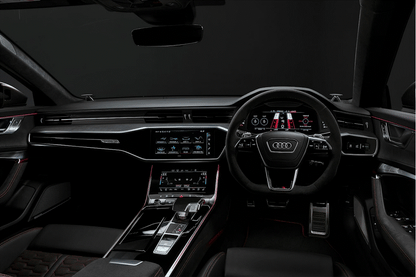 Audi A6 S6 RS6 C8 A7 S7 RS7 C8 Gloss Black Dashboard Paint Protection Film Kit. 