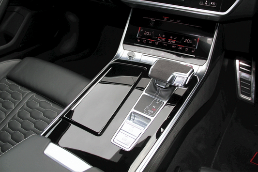 Audi A6 S6 RS6 C8 A7 S7 RS7 C8 Gloss Black Centre Console Paint Protection Film Kit. 