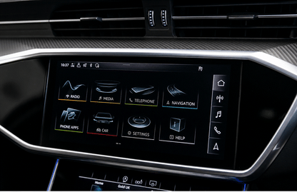 Audi A6 S6 RS6 A7 S7 RS7 C8 Q7 SQ7 Q8 SQ8 RSQ8 4M Infotainment Navigation Screen Paint Protection Film Kit. 