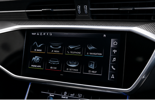 Audi A6 S6 RS6 A7 S7 RS7 C8 Q7 SQ7 Q8 SQ8 RSQ8 4M Infotainment Navigation Screen Paint Protection Film Kit. 