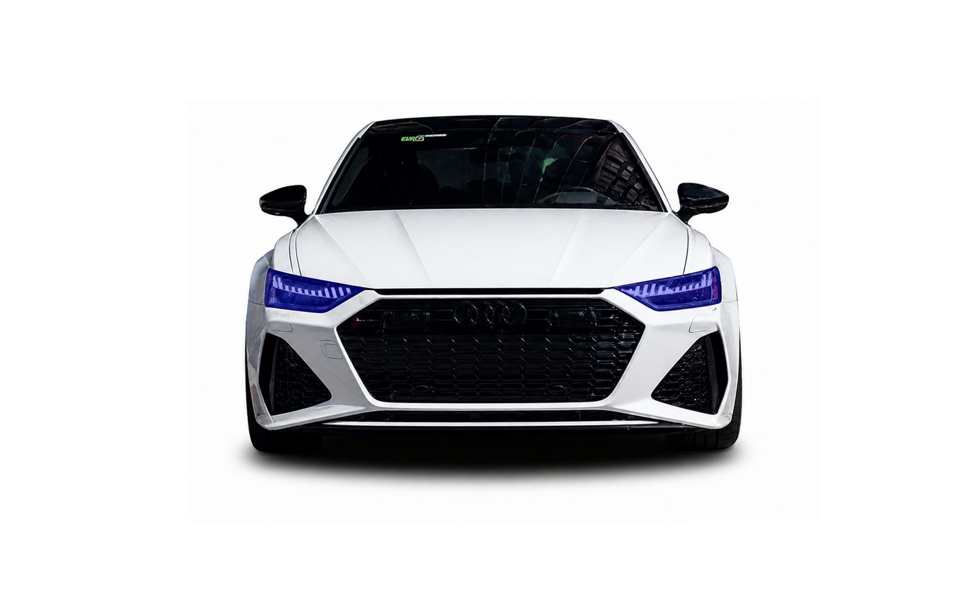 Audi A6 S6 RS6 C8 headlight PPF kit, pre cut available in gloss or tinted PPF.