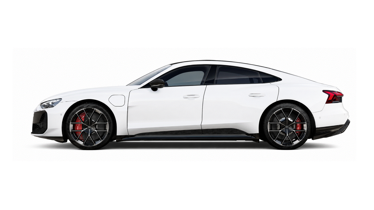 Audi ETron GT and ETron RS ETron B pillar protection PPF coverage.