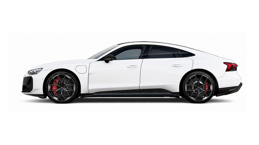 Audi ETron GT and ETron RS ETron B pillar protection PPF coverage.