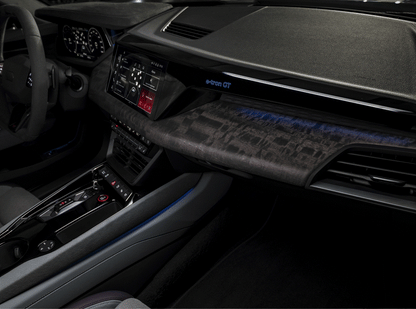 Audi ETron GT RS ETron GT Dashboard PPF Protection Coverage.