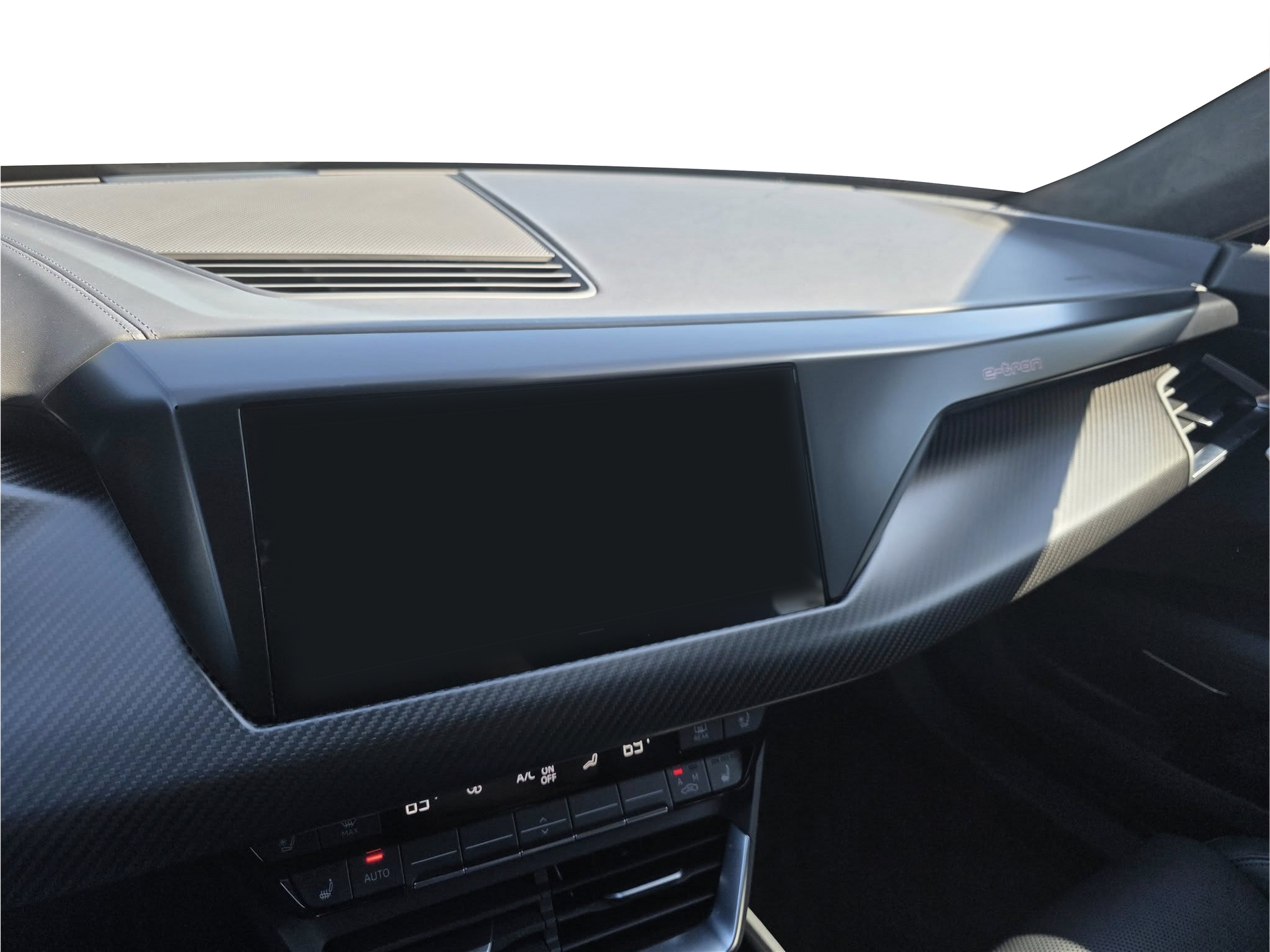Audi ETron GT RS ETron GT Matte Dashboard Trim PPF Protector.