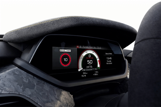 Audi ETron GT RS ETron GT Instrument Cluster Screen Protector.